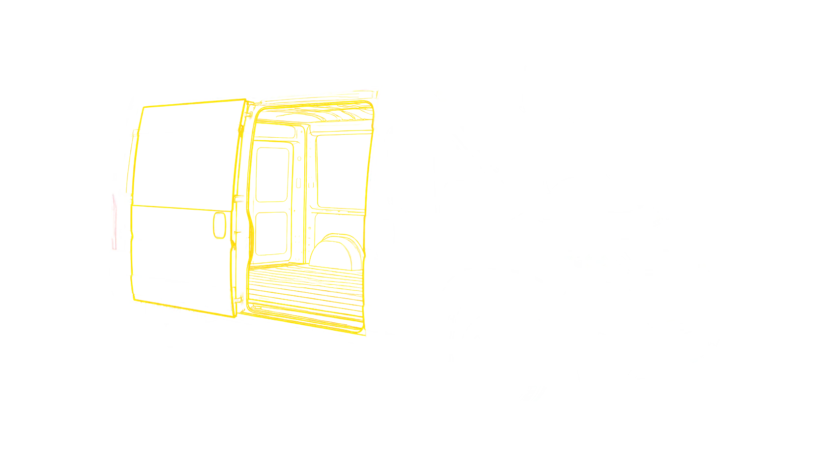 Dibujo de furgoneta Peugeot Boxer