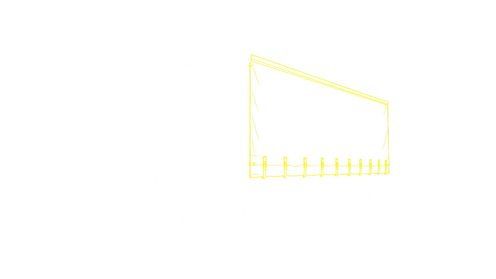 Dibujo de camión rígido de lona